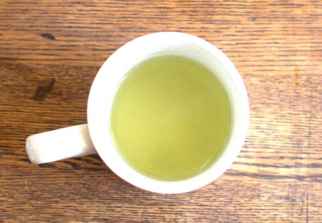 Matcha tea in bowl