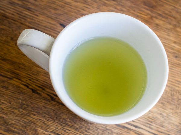 Matcha tea in bowl