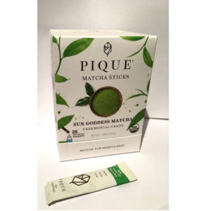 Pique matcha sticks packaging