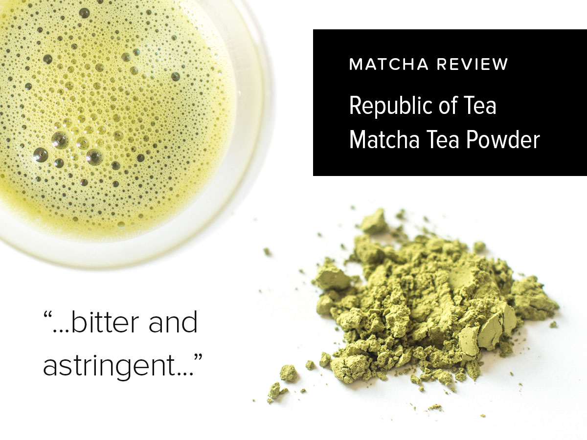 Republic of Tea Matcha | Matcha Reviews